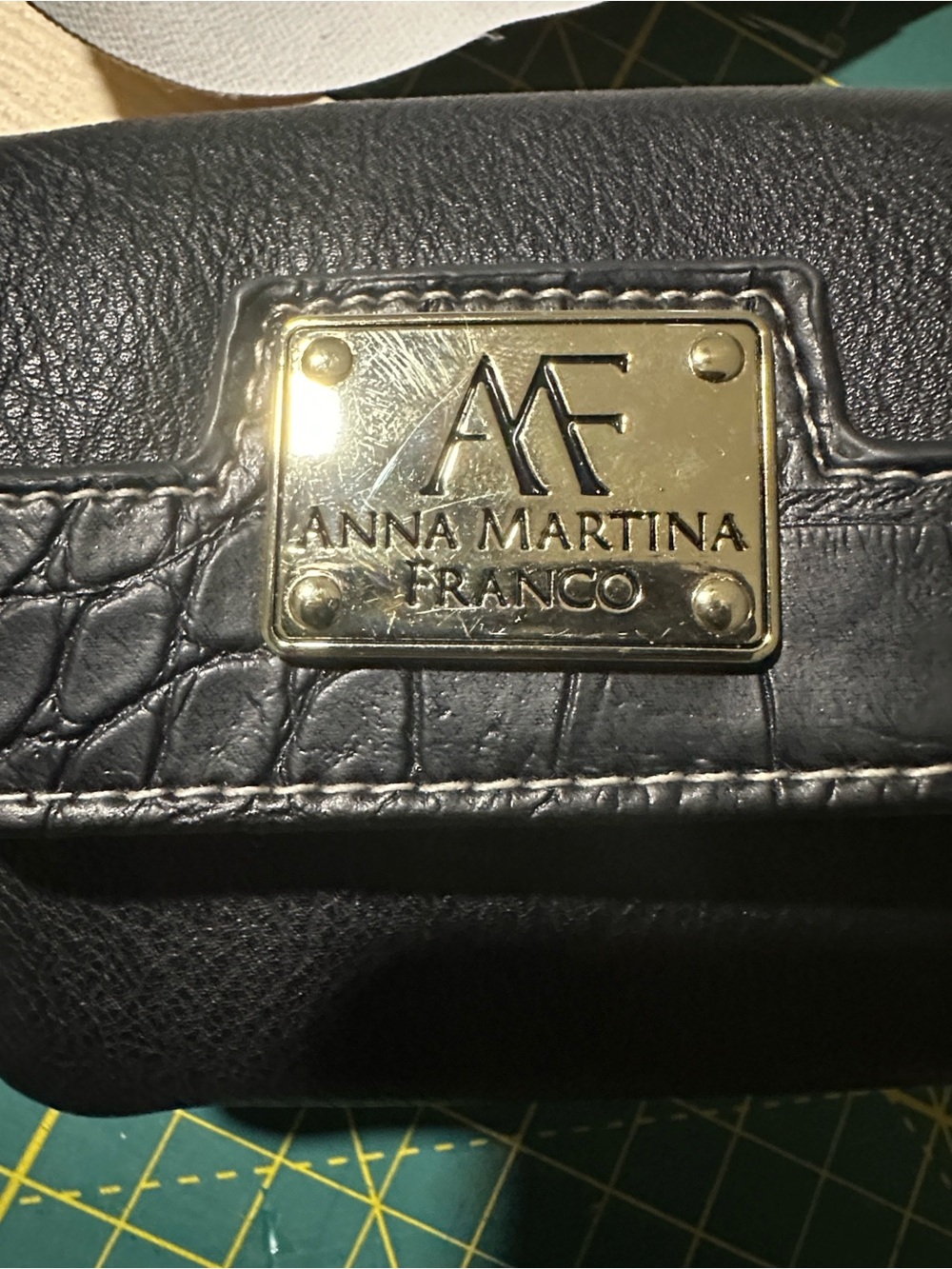 Anna Martina Franco leather wallet small